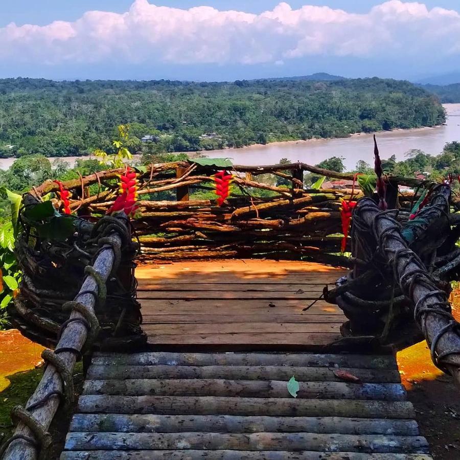 Shipati Lodge Puerto Misahuallí Eksteriør billede