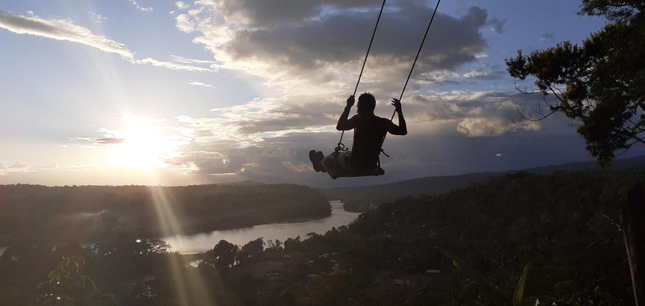 Shipati Lodge Puerto Misahuallí Eksteriør billede